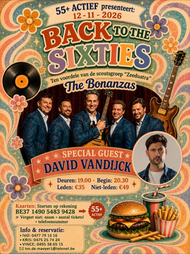 Back to the Sixties — muziek in Koksijde